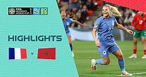 Francia vs Marruecos | Octavos de final | Copa Mundial Femenina de la FIFA Australia & Nueva Zelanda 2023™ | Highlights