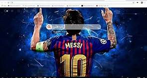 Lionel Messi HD Wallpapers for Chrome - For Free!