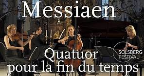 Messiaen: Quatuor pour la fin du temps / Weithaas, Gabetta, Meyer, Chamayou