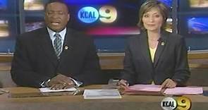 KCAL TV KCAL 9 News at 4pm New Graphics and New Set Los Angeles January 20, 2003
