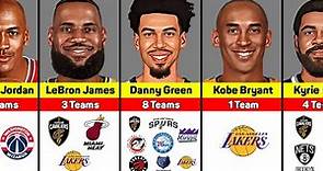 Best NBA Players How Many TEAMS They Played