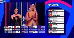 Eurovision Song Contest 2023 - I 10 Paesi finalisti - 09/05/2023