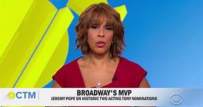 Broadway's MVP: Jeremy Pope on his rare double Tony nominations