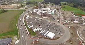 Drone video of Mountainside High School in Beaverton