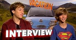 Vacation: Skyler Gisondo & Steele Stebbins Exclusive Interview | ScreenSlam
