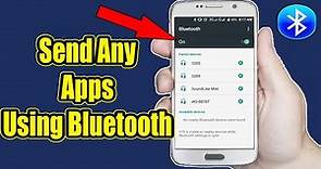 How to Share Apps on Android Bluetooth