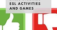 Likes and Dislikes ESL Activities, Worksheets & Lesson Plans