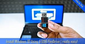 How to Install Windows 10 From USB Flash Drive! (Complete Tutorial)