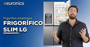 EURONICS - Frigorifico Americano LG SLIM gmx844mckv