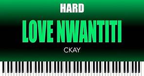 CKay – Love Nwantiti (Ah Ah Ah) | HARD Piano Cover