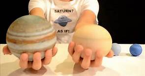 REVIEW: BEST True Scaled Solar System Model Set