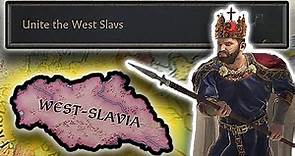 I united the WEST SLAVS in CK3