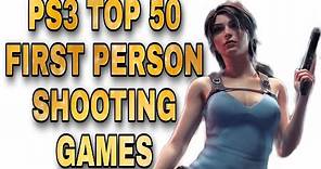 PS3 Shooting Games || PlayStation 3 TOP 50 Action Adventure First Person Shooting Games