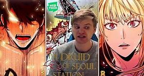 Reading The Druid of Seoul Station Chapter (Episode) 1 - 8 Live Reaction / Read Along Livestream
