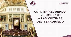 Acto en recuerdo y homenaje a las víctimas del terrorismo (27/06/2021)