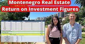 Buying Montenegro Real Estate - a Case Study with ROI figures