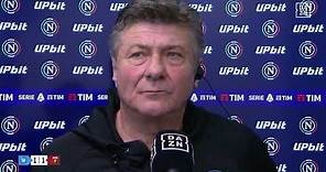 Walter Mazzarri intervista post partita Napoli Genoa 1-1