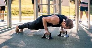 15 Push Up Bar Exercises For All Levels