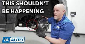 Car or truck wheel is making a thumping noise. Quickly diagnose suspension or tie rod trouble.