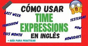 🔴 TIME EXPRESSIONS en INGLÉS - INGLÉS en 123 ✏️