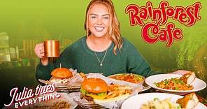 Trying 30 Of The Most Popular Menu Items At Rainforest Cafe | Delish