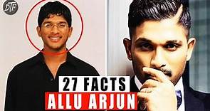 27 Facts About Allu Arjun You Didn't Know in Hindi | Pushpa | The Duo Facts