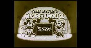 Mickey Mouse – Two-Gun Mickey (1934) – 1974 reissue titles