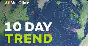 10 day trend 07/09/22 – Ex-hurricanes, rain and warmth – Met Office UK Weather Forecast