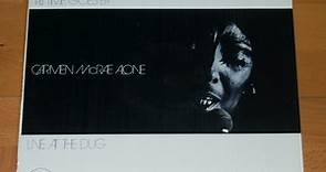 Carmen McRae - As Time Goes By / Carmen McRae Alone - Live At The Dug