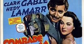 Comrade X (1940) Clark Gable, Hedy Lamarr, Oskar Homolka