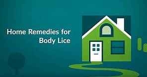 Home Remedies for Body Lice (How to Get Rid of Lice)