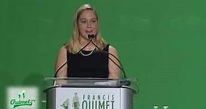 2019 Ouimet Fund Banquet Honoring Johnny Miller - Student Speaker Anna Hurley '20
