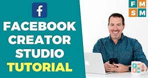 Facebook Creator Studio Tutorial