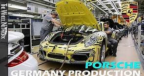 Porsche Production in Germany (Zuffenhausen)