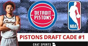 Detroit Pistons Select Cade Cunningham With 1st Pick In The 1st Round of 2021 NBA Draft