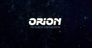 Orion Pictures Corporation logo in full wordmark