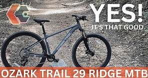 THE BEST NEW ENTRY LEVEL MTB - $398 Ozark Trail 29" Ridge Mountain Bike from Walmart