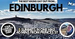 PENTLAND HILLS SUMMIT: The perfect day hike, just 40 MINUTES from Princes Street in Edinburgh