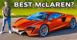 McLaren Artura review with 0-60mph, 1/4-mile & drift TEST!