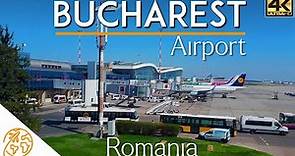 Bucharest Airport 4k tour Romania Henri Coandă International Airport Aeroportul Internațional