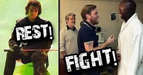 Hayden Christensen And Ewan McGregor FIGHT Footage! (Star Wars Behind The Scenes)