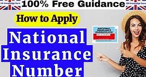 How to Apply for a National Insurance Number | NI Number Full Guide | NIN