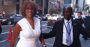 Gayle King gives cheeky one-liner to photographers in NYC