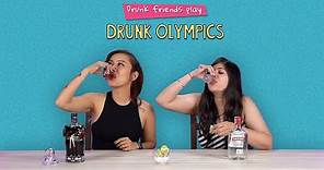 Drunk Friends Play Drunk Olympics | Ok Tested