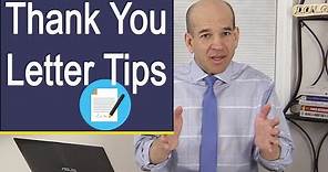 How to Write a Thank You Letter after a job interview