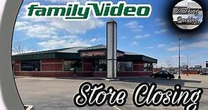 Family Video Store Closing - Riverside, Ohio