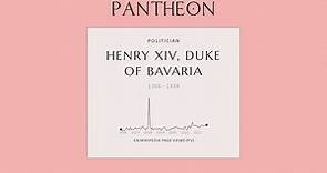 Henry XIV, Duke of Bavaria Biography - 13th-century Bavarian nobleman
