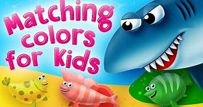 Matching Colors for Kids | Matching Games for Preschool and Kindergarten | Kids Academy
