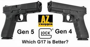 Glock17 Gen4 vs Gen5 Comparisons - which one is better?