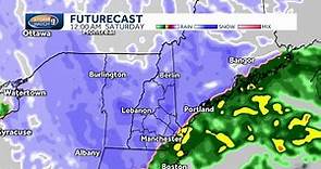 New Hampshire hourly maps: See where snow, rain could fall and when winter storm ends